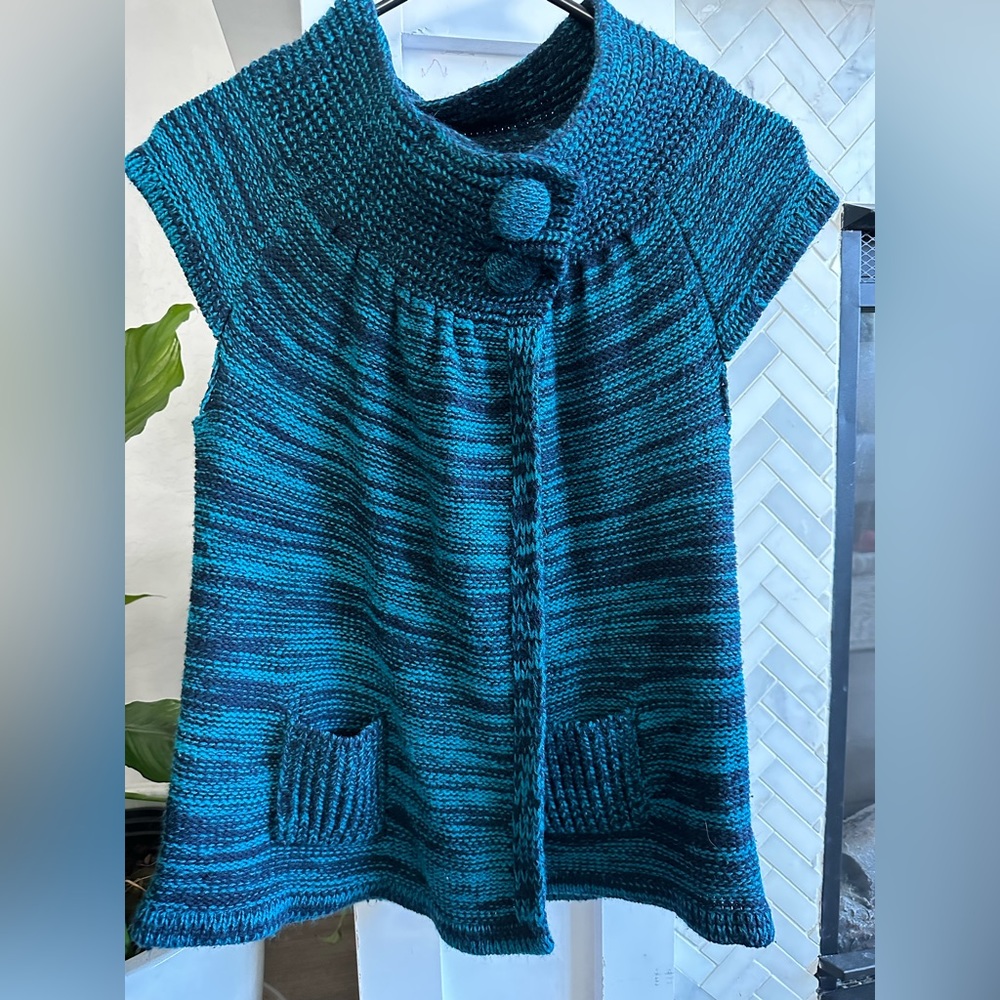 Knitted Shawl/Blouse